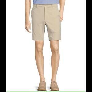 Hart Schaffner Marx Luxury Performance Flat Front 9" Inseam Shorts